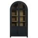 Magnolia Black 4 Door Curio Cabinet