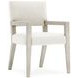 Tempo Cream Performance Fabric Arm Chair