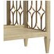 Eave Sundrenched Oak Etagere with 4 Shelves