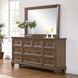 Mariana Mocha Rectangular Dresser Mirror
