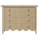 Haven Sun Oak 4 Drawer Bachelor's Chest
