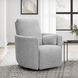 Trenton Vincent Fog Manual Swivel Glider Recliner with Pillows