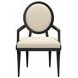 Atrium Beige Upholstered Arm Chair