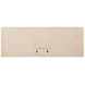 Marlowe Polished Limestone 60" Credenza Desk