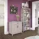 Key West Washed Gray 5 Shelf Bookcase