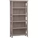 Key West Washed Gray 5 Shelf Bookcase