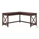Key West Bing Cherry 60" L Shaped Desk