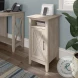 Key West Washed Gray Small Storage Cabinet With Door
