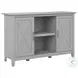 Key West Cape Cod Grey Accent Cabinet with Doors