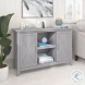 Key West Cape Cod Grey Accent Cabinet with Doors