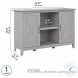 Key West Cape Cod Grey Accent Cabinet with Doors