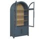 Magnolia Blue 4 Door Curio Cabinet