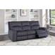 Lovell Gray 87" Power Reclining Sofa with USB Charging