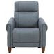 Corvin Blue Dusk High Leg Power Recliner with USB Charging