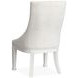 Crownfall White Upholstered Host Chair Set of 2