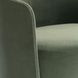 Crosby Green Upholstered Swivel Accent Chair