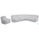 Lancaster Fluffy River Rock Zero Gravity Power Recliner