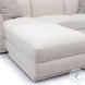Perry Cream Chenille 4 Piece Modular Sectional