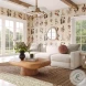 Perry Cream Chenille Modular Sofa