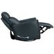 Roxy Abby Navy Leather Manual Swivel Glider Recliner