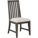 Riverdale Black Slat Back Side Chair Set of 2