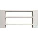 Stratum Mist 67" Console Table with 2 Shelves
