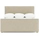 Sawyer Beige Upholstered Queen Panel Bed