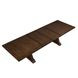 Auburn Brown 126" Extendable Rectangular Dining Table