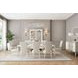 La Marisia Creamy Pearl 100" Extendable Rectangular Dining Table