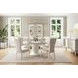La Marisia Creamy Pearl 2 Door Display Cabinet