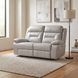 Laconia Silver Double Power Reclining Loveseat