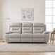 Laconia Silver Double Power Reclining Sofa
