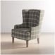 Lacroix Graphite Accent Chair