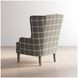 Lacroix Graphite Accent Chair