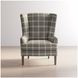 Lacroix Graphite Accent Chair