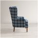 Lacroix Navy Accent Chair