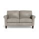 Lachlan Stone Leather 60" Loveseat
