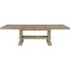 Napa Brown 72" Extendable Rectangular Dining Table
