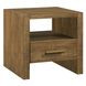 Garland Brown Square End Table