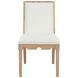 Lanister Cerused Oak Performance Fabric Dining Chair