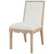 Lanister Cerused Oak Performance Fabric Dining Chair