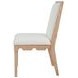 Lanister Cerused Oak Performance Fabric Dining Chair