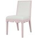 Lanister White Performance Fabric Upholstered Dining Chair