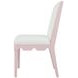 Lanister White Performance Fabric Upholstered Dining Chair