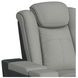 Niven Cement and Charcoal 77" Power Reclining Loveseat with USB Charging