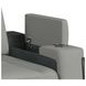 Niven Cement Power Motion Recliner with LED and USB Charging