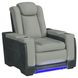 Niven Cement Power Motion Recliner with LED and USB Charging