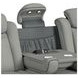 Niven Cement and Charcoal 88" Power Reclining Sofa with USB Charging