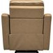 Lara Hillwood Toffee Leather Dual Power Recliner with Power Tilt Headrest and USB Charging