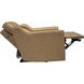 Lara Hillwood Toffee Leather Dual Power Recliner with Power Tilt Headrest and USB Charging
